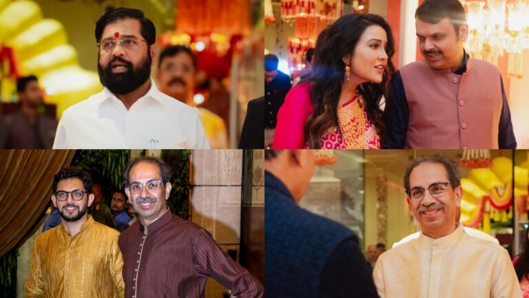 CM एकनाथ शिंदे से लेकर उद्धव ठाकरे तक, अनंत अंबानी-राधिका को आशीर्वाद देने पहुंचे महाराष्ट्र के ये नेता