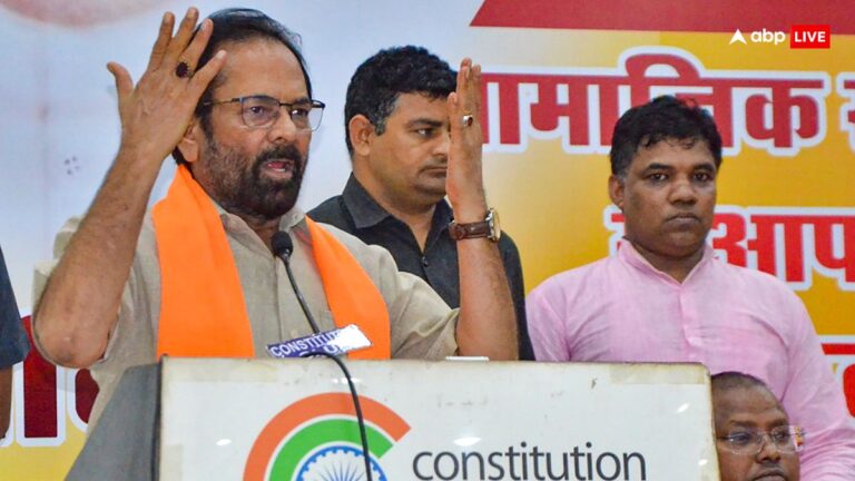 मुख्तार नकवी का दावा- 'सूद समेत लेंगे यूपी की हार का बदला, जल्द ही इंडिया गठबंधन...'