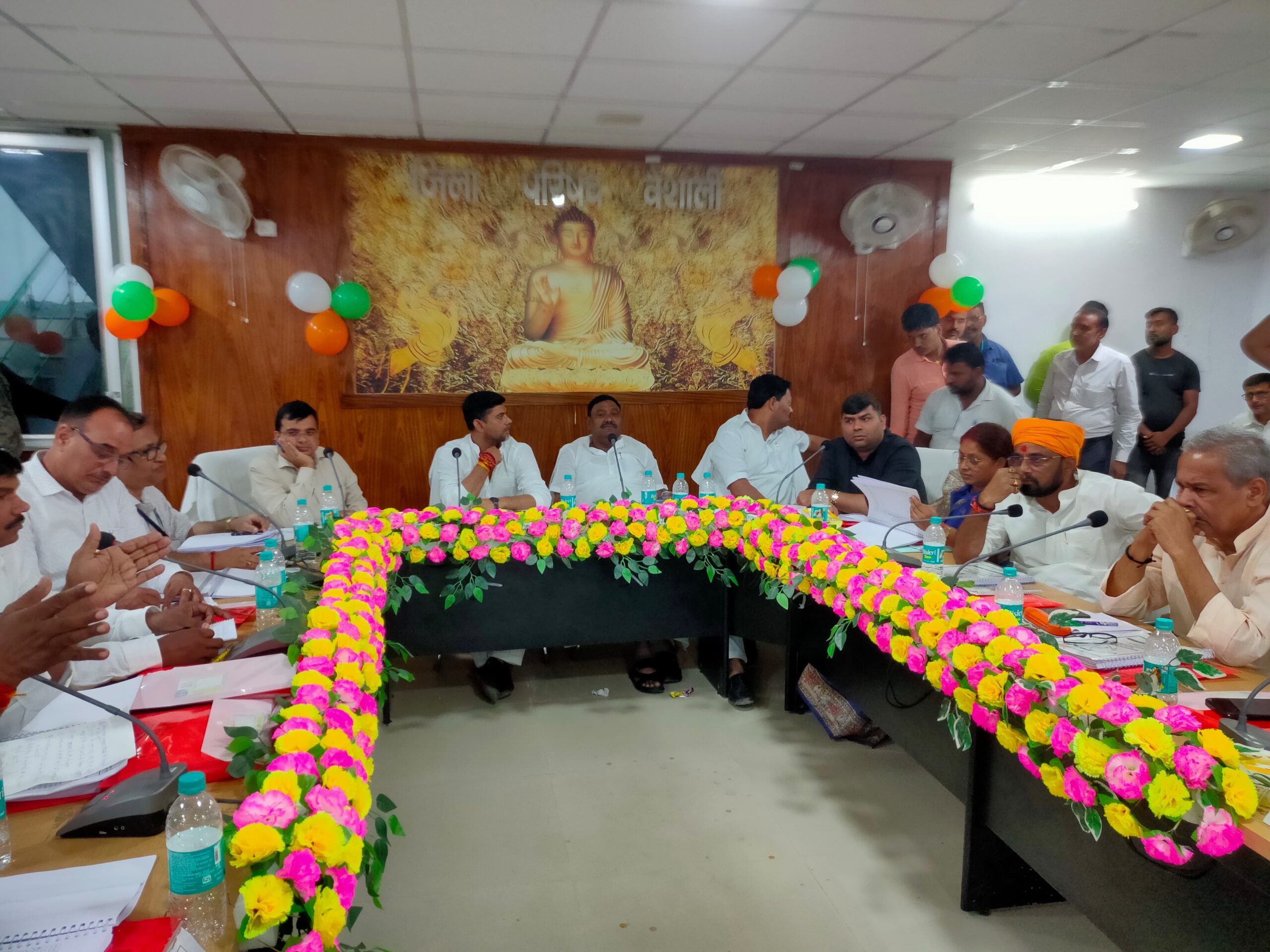 General meeting of Zila Parishad held under the chairmanship of Chairman Ashutosh Kumar