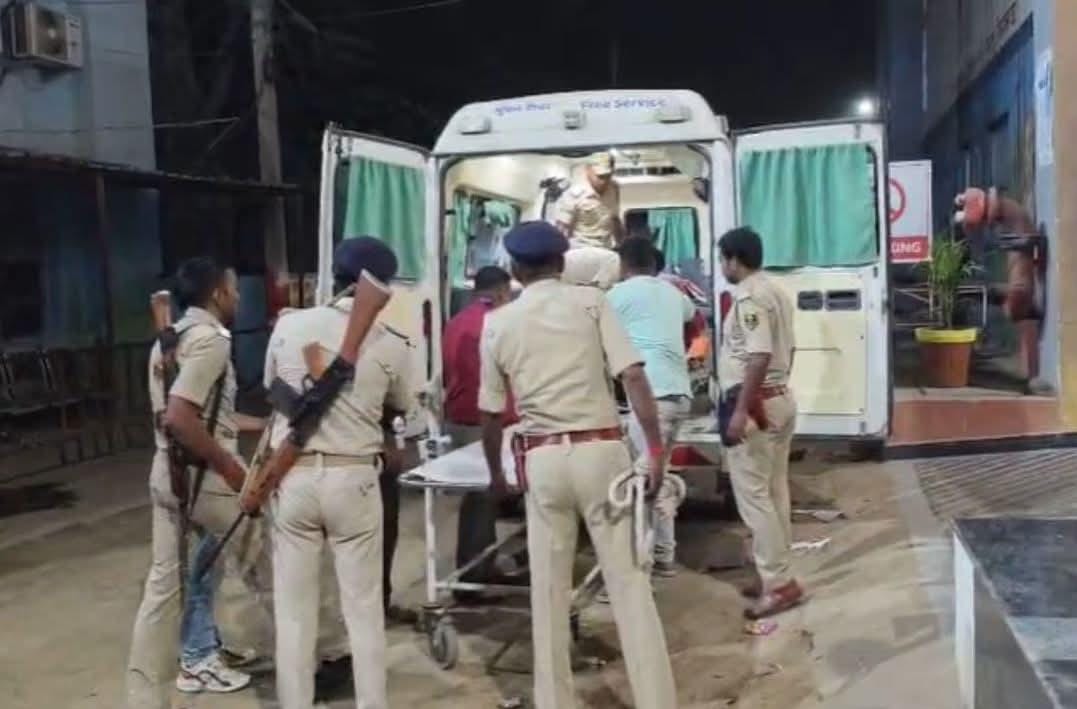 injured in police encounter